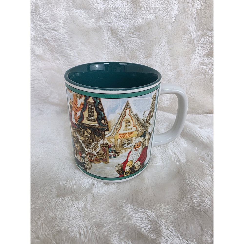 Willitts Designs 1986 Christmas Village Santa‎ Bakery Mug